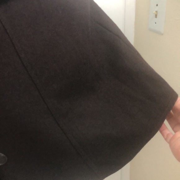 H&M X DIVIDED WOOL BLEND WINTER CAPE/SHRUG • Sz S/M - Picture 6 of 13